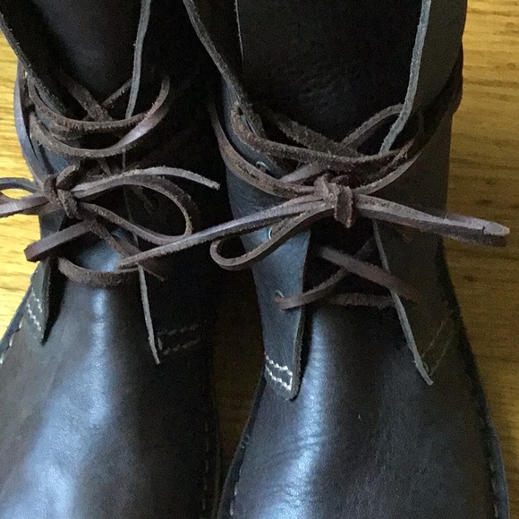 ITALIAN leather brown booties - Picture 5 of 8